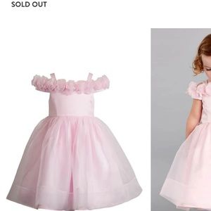 Girls Size 6 Pink KLEINFELD Emily Dress